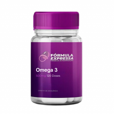 Ômega 3 500mg | 120 cápsulas